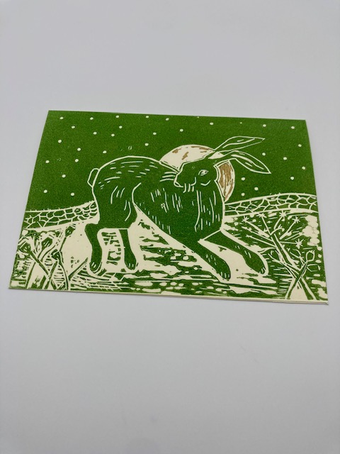 4th December Linocut Christmas Cards - Image 2