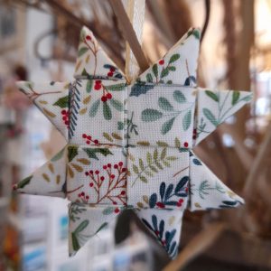 10th December Fabric Scandi Stars Workshop