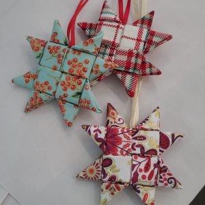 13th December Fabric Scandi Stars Workshop